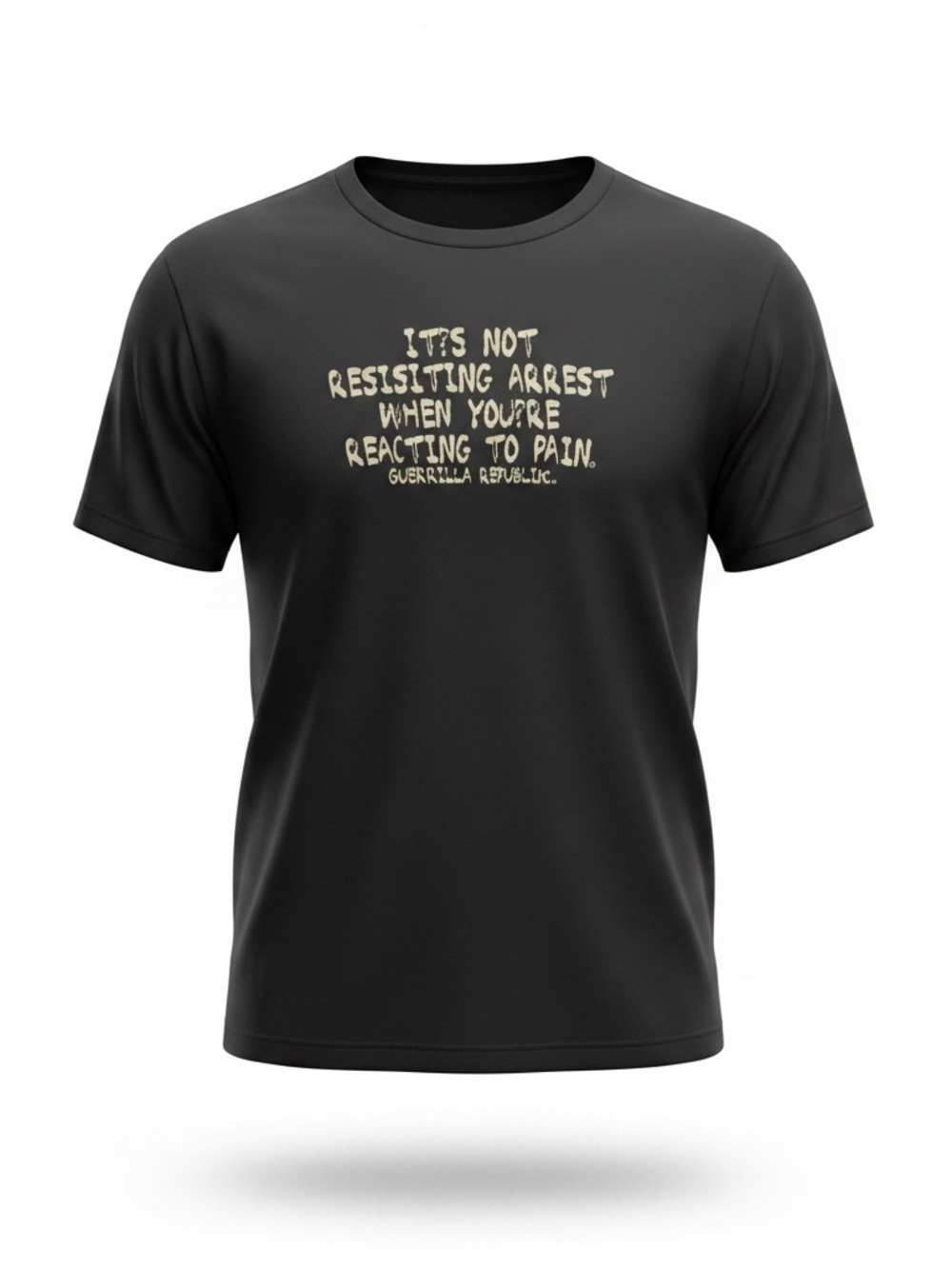 Men’s Black Short-Sleeve Graphic Tee